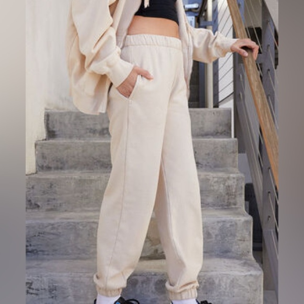 john galt beige sweatpants